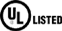 UL規格対応品　【製品認証：リスティング】