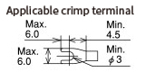 Applicable crimp termintal