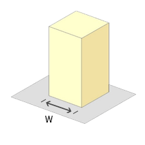 ① One side is blocked.