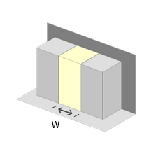 ⑥ Four sides are blocked.