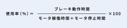 使用率の計算式