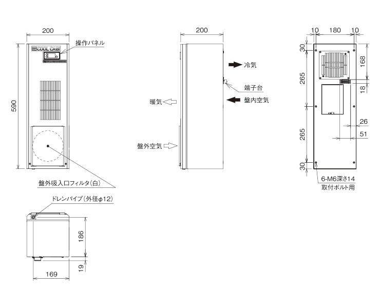 外形寸法図