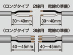 接続ガイドの配線について